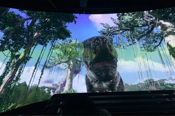 恐龍仿佛站在眼前,凝望對(duì)視