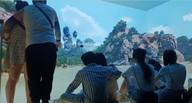 阿哩樂懸空玻璃劇場，星光觸手可及