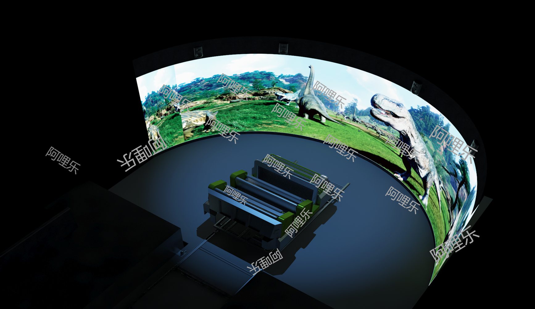 軌道影院交互體驗(yàn)裸眼3D—開啟元宇宙新大門